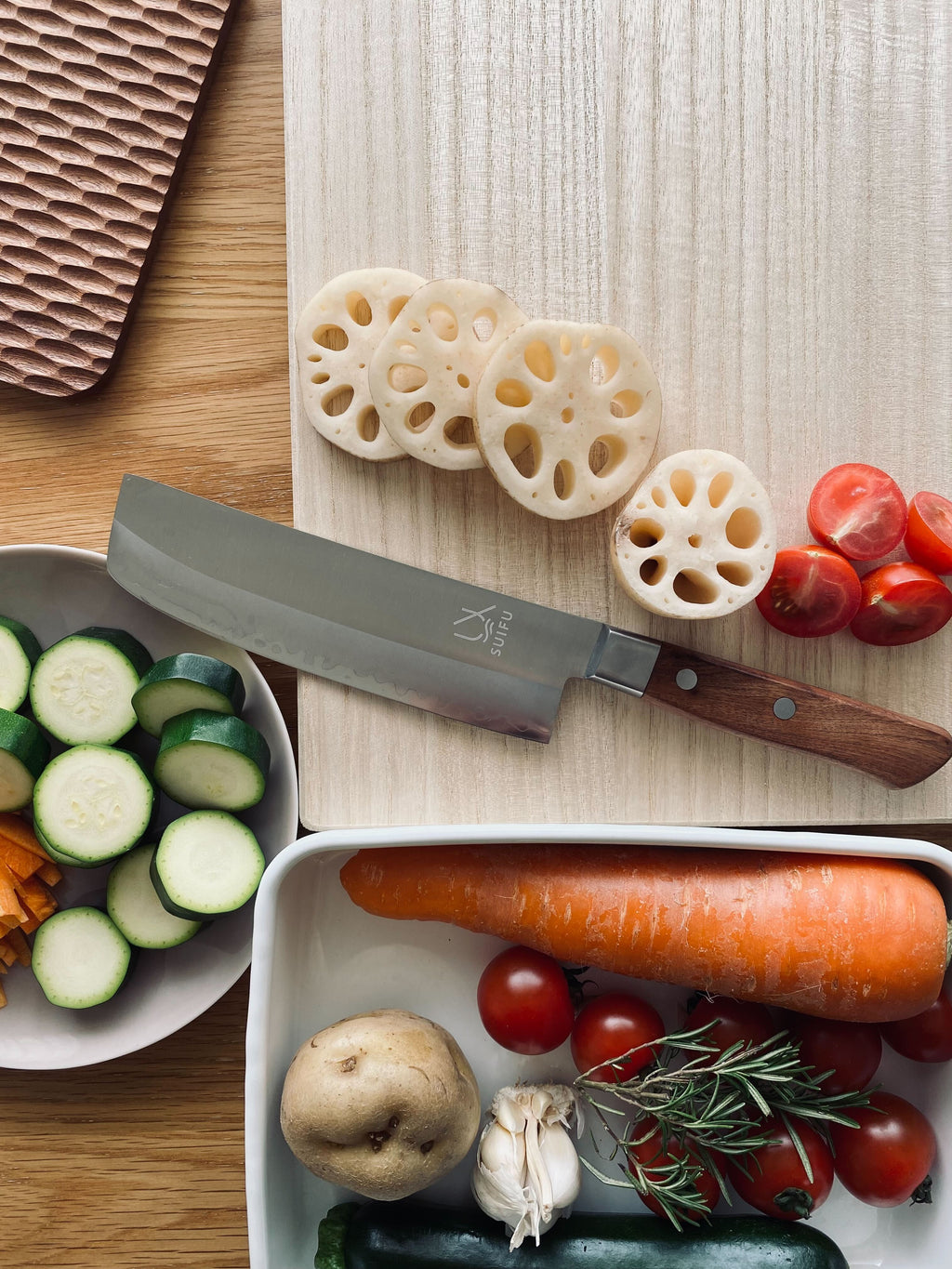 SUIFU Nakiri Knife
