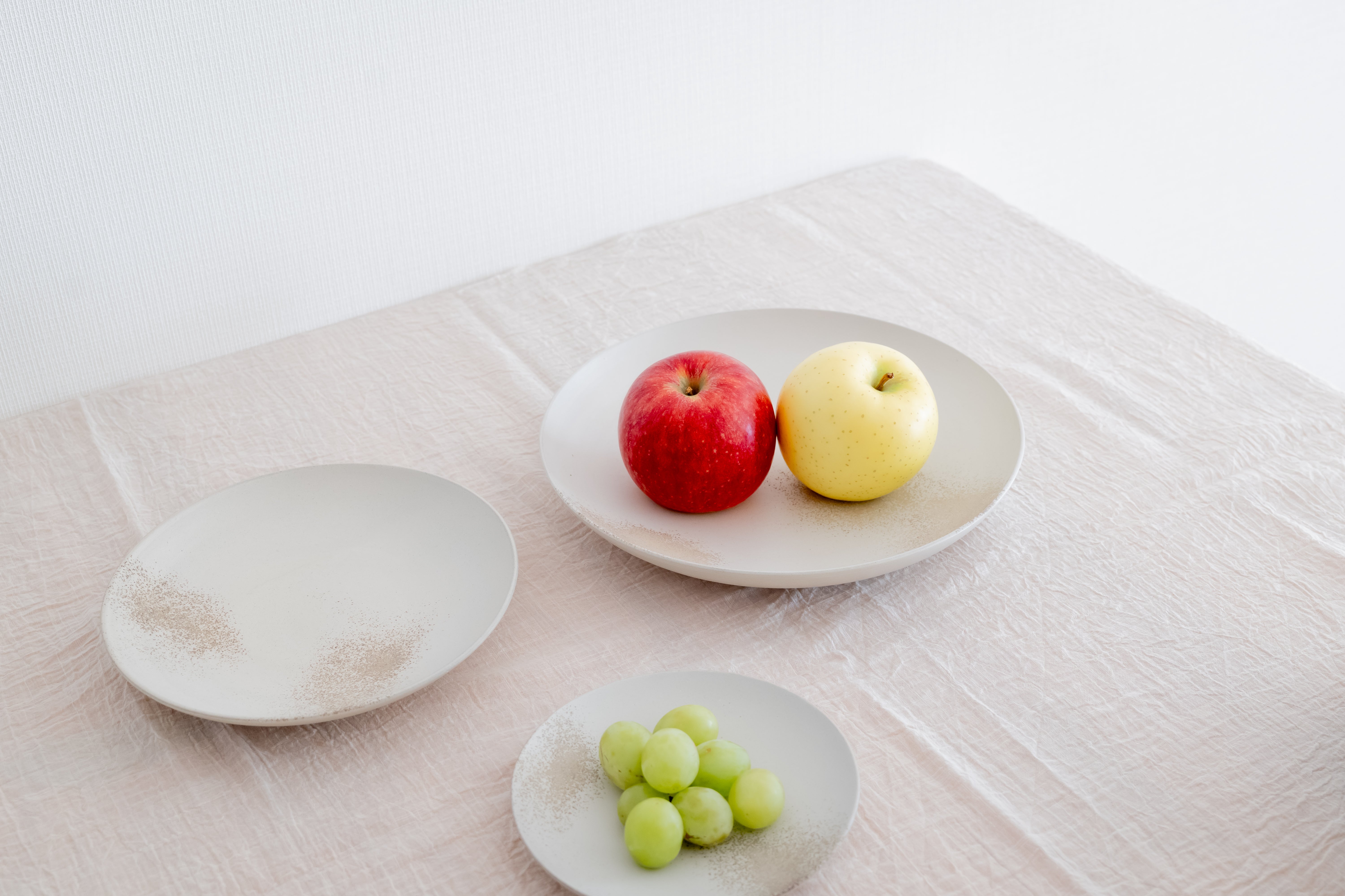 Takahisa Hisada 25 cm — White Shell Plate – SUIFU JAPAN