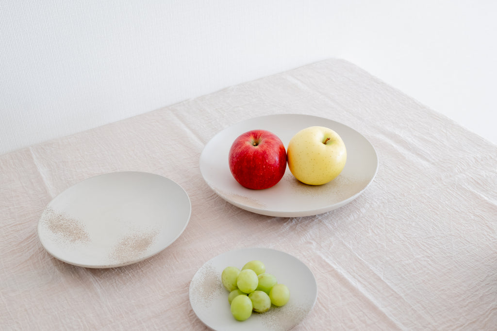 Takahisa Hisada 25 cm — White Shell Plate